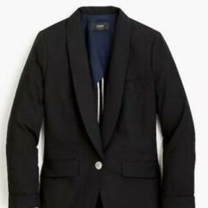 J.Crew unstructured cotton-linen blazer